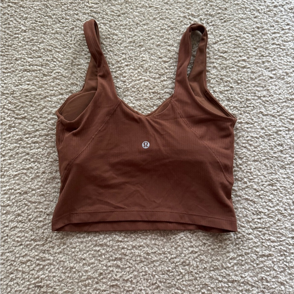 Lululemon Align Ribbed Cropped Tank